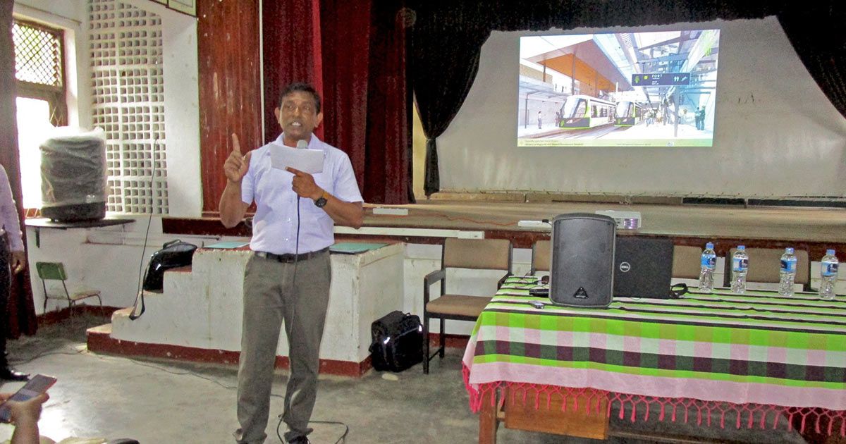 Awareness Program of Light Rail Transit Project for School Children